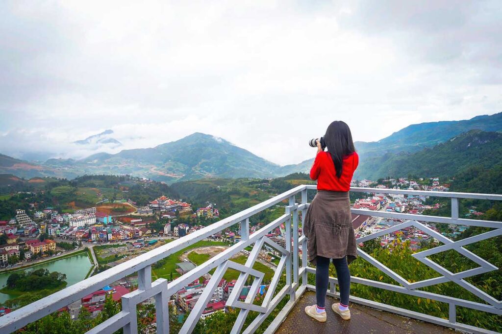 Ham Rong Mountain viewpoint