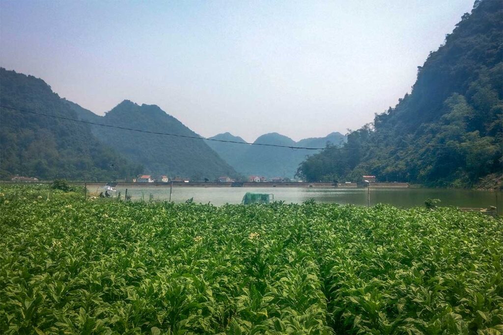 Pac Mo Lake in Bac Son