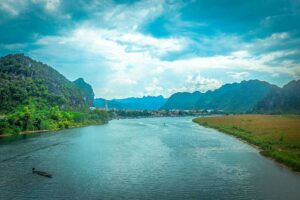 The main river that runs through Phong Na National Park