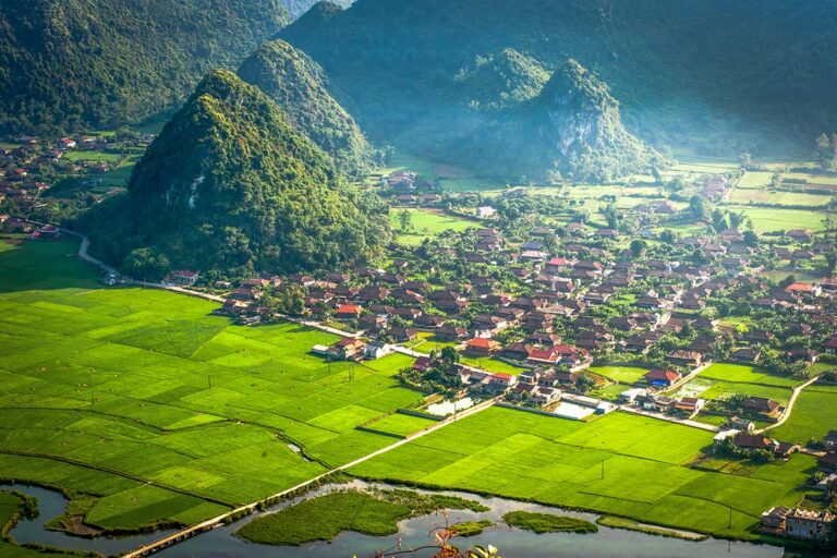 Aview of Quynh Son Village in Bac Son Valley