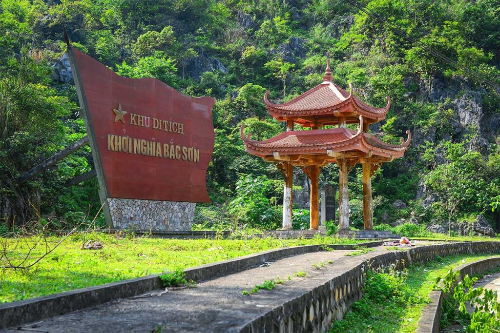 Relic of Bac Son Rebellion stands as a monument on Tam Canh Pass