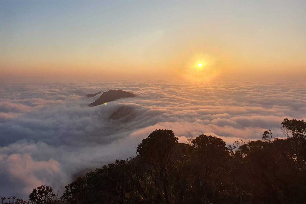 Tay Con Linh, the highest mountain in Ha Giang province