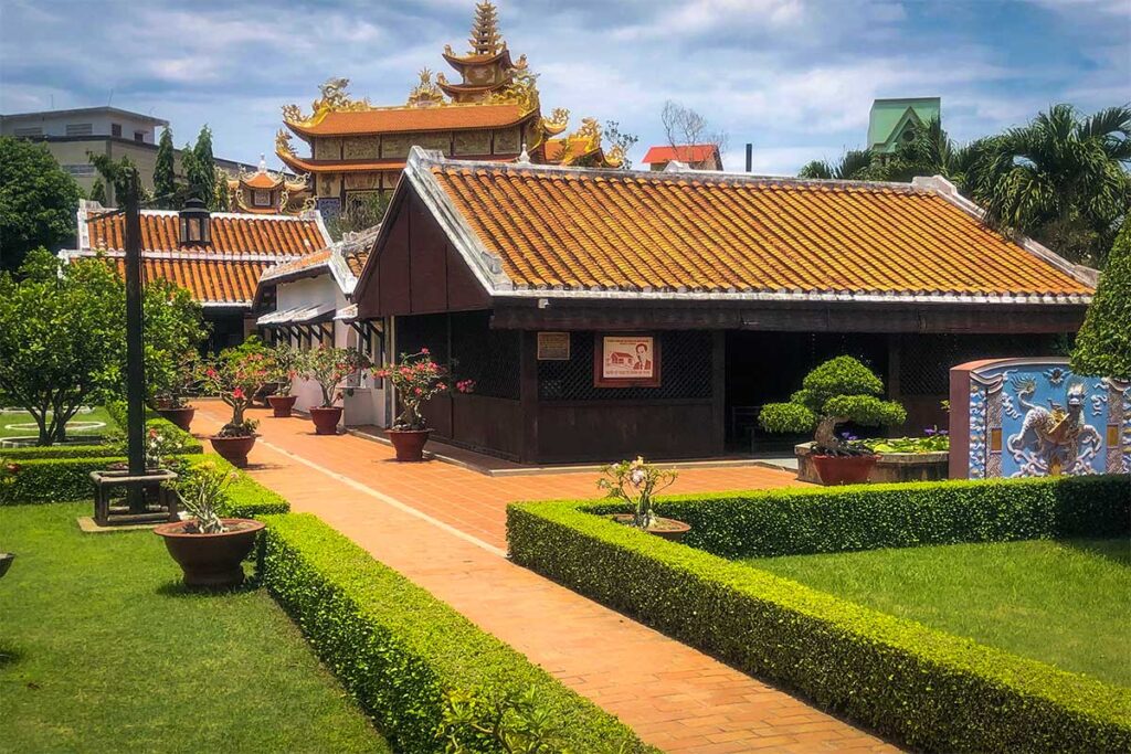 Duc Thanh School, where President Ho Chi Minh used to work as a teacher