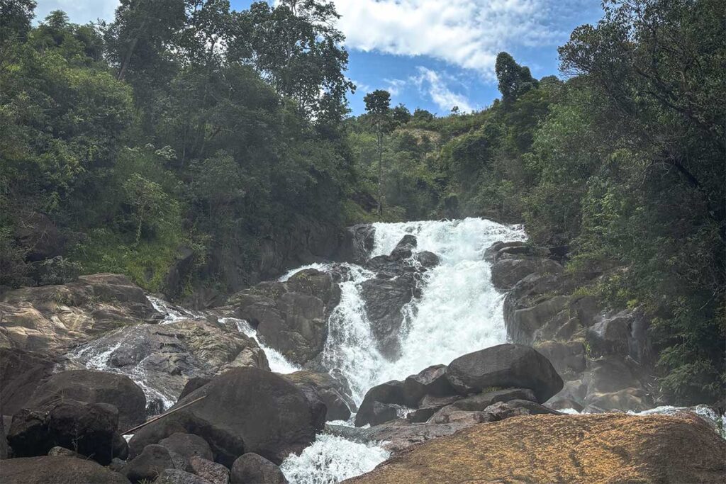 Nine-Tier Waterfall in Gia Lai