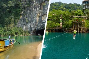 Phong Nha Cave and Dark Cave tour