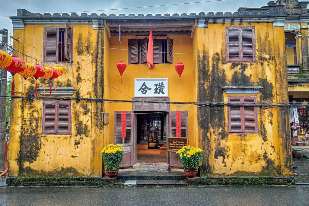 Exterior of the Museum of Folk Culture, one of the best museums in Hoi An