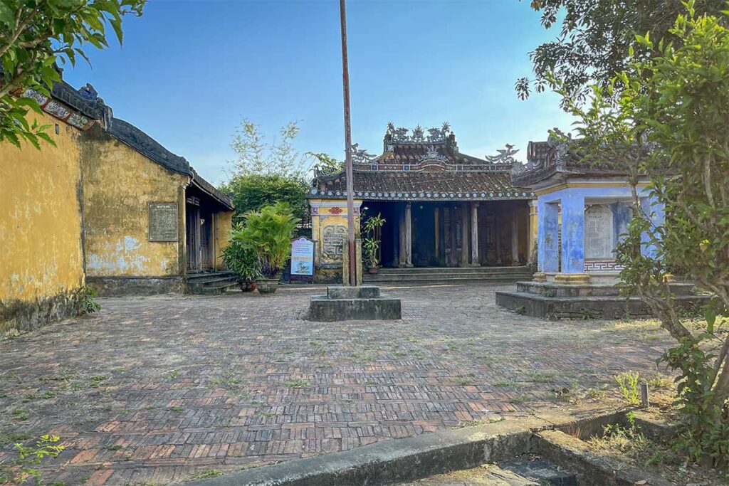 Thanh Ha Village temple in Hoi An, a cultural site reflecting Vietnamese heritage and local worship practices