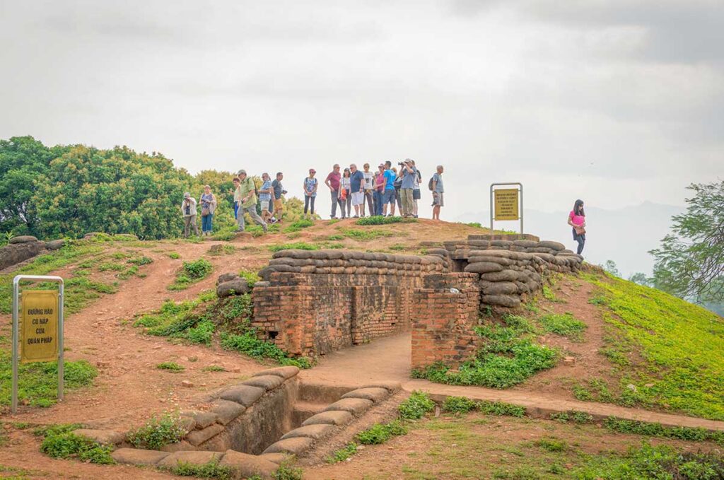 Dien Bien Phu tours – Local Vietnam | preserved French tank at a historic battlefield site in northwest Vietnam