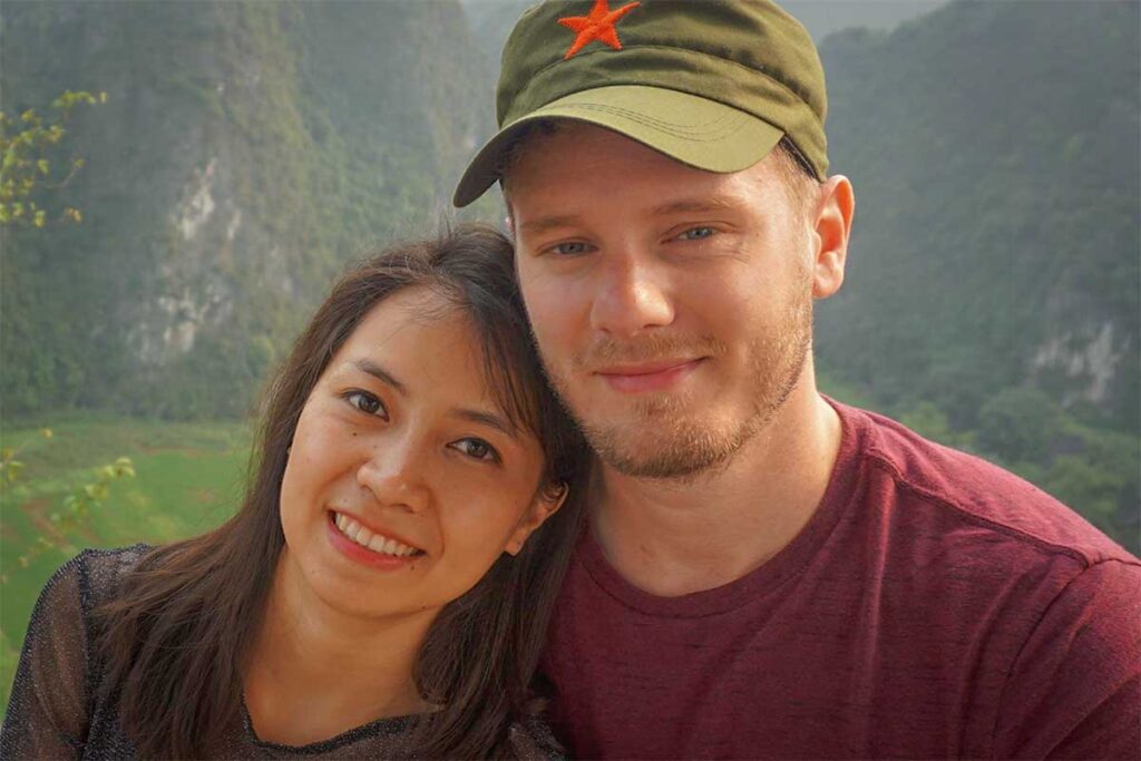 Marnick Schoonderwoerd and Nhung Phung, founders of Local Vietnam, combining local knowledge and international experience to create authentic travel experiences across Vietnam.