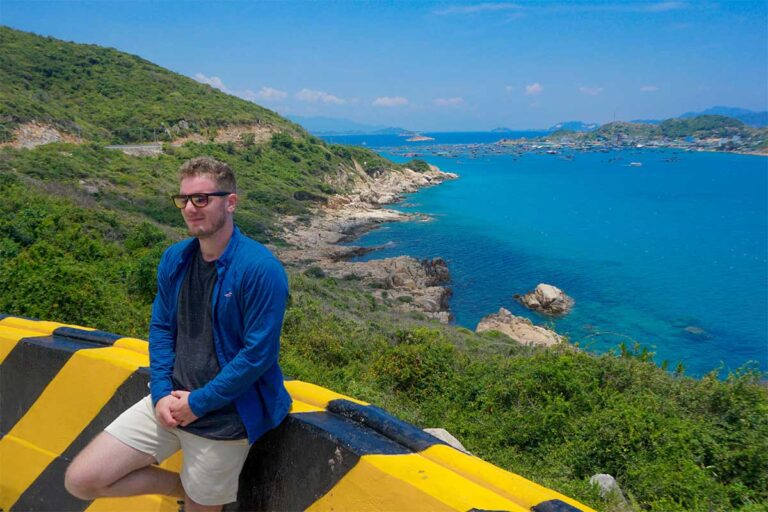 Marnick Schoonderwoerd on Vietnam’s south-central coast near Ninh Thuan Province – documenting Vietnam’s most scenic and less developed coastal regions.