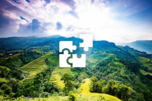 Private Sapa tour with a personalized itinerary, showcasing terraced rice fields, mountain villages, and panoramic highland landscapes.