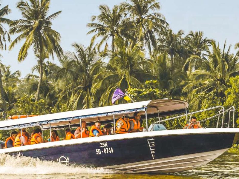 cu chi tunnels speedboat tour Cu Chi Tunnels tour by speedboat
