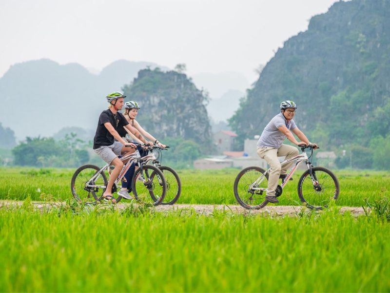 Cycling in Ninh Binh