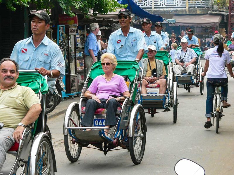 cyclo vietnam 2 cyclo tour in VIetnam