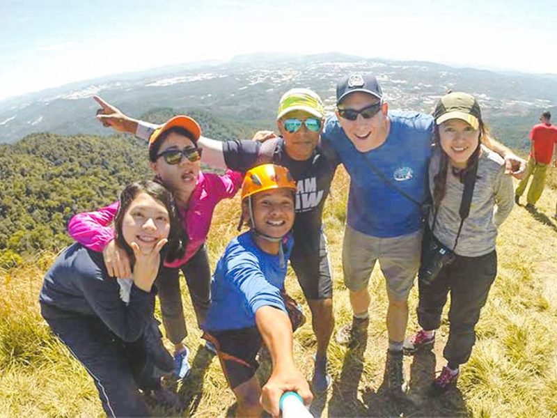 trekking Langbiang mountain