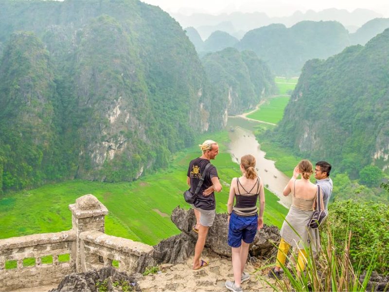 Mua Cave viewpoint in Ninh Binh