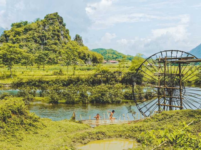 pu luong 3 Pu Luong waterwheel
