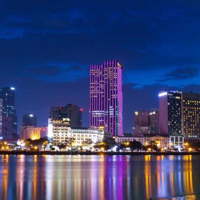 Saigon River skyline