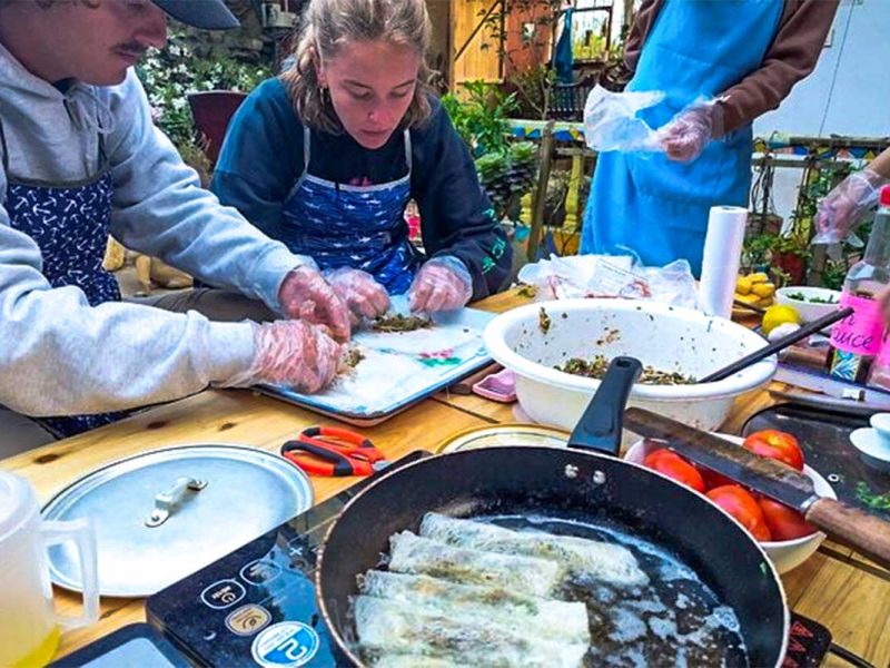 A cooking class in Sapa