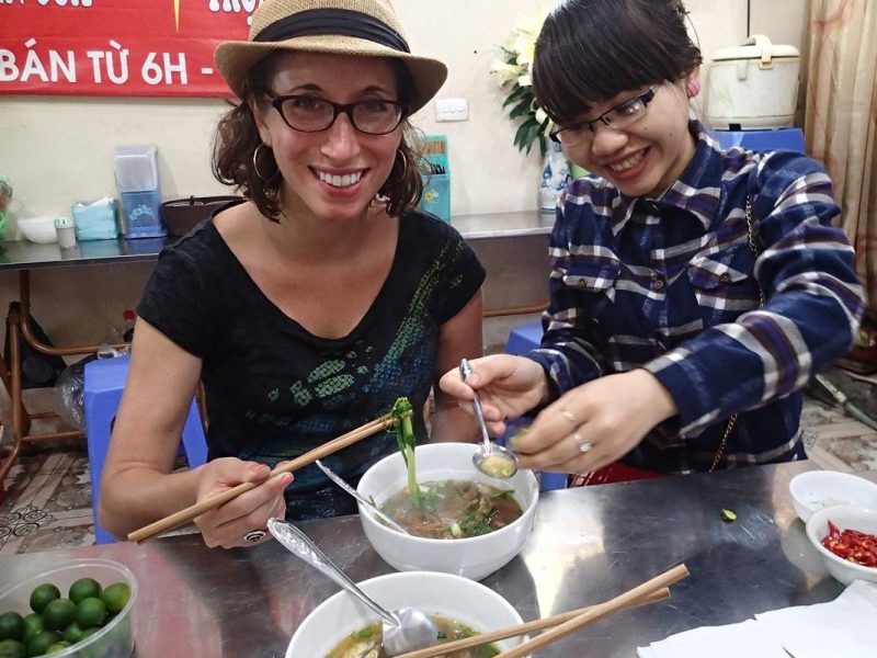 street food tour in Hanoi