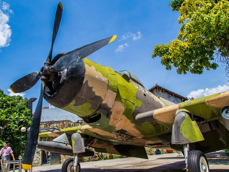 war remnants museum 5 Army plane at War Remnants Museum